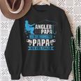 Herren Cooler Angler Papaater Fischen Angelnatertag Spruch Sweatshirt Geschenke für alte Frauen