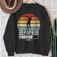 Herren Lustig Papa Loading Bald Papaater Ich Werde Papa Sweatshirt Geschenke für alte Frauen