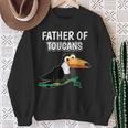 Herren Jungen Father Of Toucans Papaatertag Tukan Sweatshirt Geschenke für alte Frauen