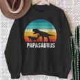 Herren Papasaurusater Tag Dinosaurier Papa Saurus Geschenk Dino Sweatshirt Geschenke für alte Frauen