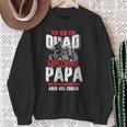 Herren Quad Fahrender Papa Lustiges Atv Papiater Quadbiker Fan Sweatshirt Geschenke für alte Frauen