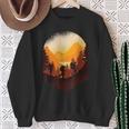 Hiking Mountaineering Forest Retro Vintage Sweatshirt Gifts for Old Women