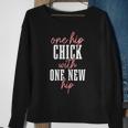 Hip Replacement Surgery Recovery Hip Chick With New Hip Sweatshirt Gifts for Old Women