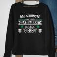 Hobby Gardener Small Garden Gardening Small Gardening Sweatshirt Geschenke für alte Frauen