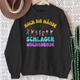 Hoch Die Hände Schlager Weekender Schlagerhit Schlagerparty Sweatshirt Geschenke für alte Frauen