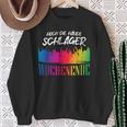 Hoch Die Hände Schlager Weekend Schlager Party Night S Sweatshirt Geschenke für alte Frauen