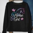 Horse Girl Equestrian Ridern Tween Kid Women Horse Lover Sweatshirt Gifts for Old Women