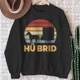 Hü Brid Pferd Kutsche Hybrid Kutscher Reiten Wortspiel Sweatshirt Geschenke für alte Frauen