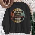 Husband Dad Balance Beam Legend Vintage Sweatshirt Gifts for Old Women