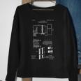 Hvac Technician First Air Condition Patent Print Sweatshirt Gifts for Old Women