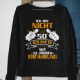 Ich Bin Nicht 50 Sondern 18 mit 32 Jahren Erfahrung, Schwarz Sweatshirt Geschenke für alte Frauen