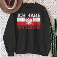 Ich Habe Wyjebane Polska Polski Polskie Pole Poli Sweatshirt Geschenke für alte Frauen