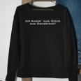 Ich Komm' Zum Glück Aus Osnabrück Sweatshirt Geschenke für alte Frauen