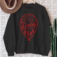 Ich Liebe Derry Auf Red Balloon Derry Maine Usa Sweatshirt Geschenke für alte Frauen