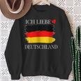 Ich Liebe Deutschland I Love Germany Sweatshirt Geschenke für alte Frauen