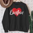 Ich Liebe Einstein First Name Love Heart S Sweatshirt Geschenke für alte Frauen