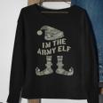 I'm The Army Elf Camo Christmas Santa Military Helper Sweatshirt Gifts for Old Women