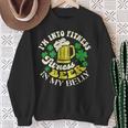 I'm Into Fitness Beer In My Belly St Patrick's Day Sweatshirt Gifts for Old Women