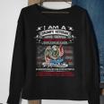 I'm A Grumpy Old Veteran I Sacrificed & Served Don't Regret Sweatshirt Gifts for Old Women