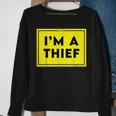 I'm A Thief Shaming Word Sweatshirt Gifts for Old Women