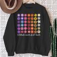 Inclusion Celebrate Minds Of All Kinds Autism Awareness Sweatshirt Gifts for Old Women