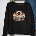 Indiana Eclipse 4 08 24 America Total Solar Eclipse 2024 Sweatshirt Gifts for Old Women
