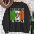 Ireland Rugby Vintage Irish Flag Rugby Fan Sweatshirt Gifts for Old Women