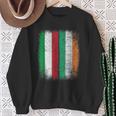 Irish-Italian Flag Italy Ireland Heritage St Patrick's Day Sweatshirt Gifts for Old Women
