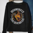 Ironworker 2Nd Generation Union Non Union Ironworker Sweatshirt Gifts for Old Women