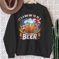 It's A Bad Day To Be A Beer Vintage Sweatshirt Gifts for Old Women
