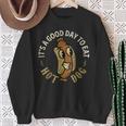 It's A Good Day To Eat Hot Dog Vintage Junk Food Party Sweatshirt Gifts for Old Women