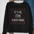 It's Me I'm Everything Christmas Pajama Couple Matching Xmas Sweatshirt Gifts for Old Women