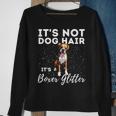 It's Not Dog Hair It's Boxer Glitter German Boxer Dog Owner Sweatshirt Gifts for Old Women