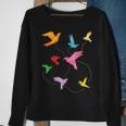 Japanese Origami Paper Folding Artist Crane Origami Sweatshirt Gifts for Old Women