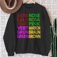 Jaune Roseert Marron Sweatshirt Geschenke für alte Frauen