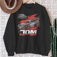 Jdm Drift Auto Cooles Retro Japan Tuning Sweatshirt Geschenke für alte Frauen