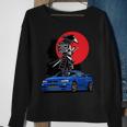 Jdm Skyline R34 Car Tuning Japan Samurai Drift Sweatshirt Gifts for Old Women