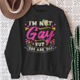 Je Ne Suis Pas Gay Mais 20$ C'est 20$ Pour Un Enterrement Deie De Garçon En Sweater e Cadeaux pour les femmes âgées