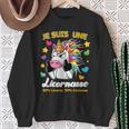 Je Suis Une Licornasse 50 Licorne 50 Connasse Humour Drôle Sweater e Cadeaux pour les femmes âgées