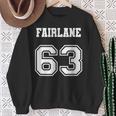 Jersey Style 63 1963 Fairlane Old School Classic Muscle Car Sweatshirt Gifts for Old Women