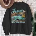 Jesus Take The Wheel Inspirational Quotes For Christian Sweatshirt Gifts for Old Women