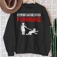 Jga Bald Unter Neuen Führung With Bride And Groom Sweatshirt Geschenke für alte Frauen