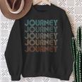 Journey Name Personalized Vintage Retro Birthday Women Sweatshirt Gifts for Old Women