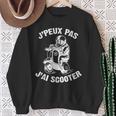 J'peux Pas J'ai Scooter Humour Cadeau Moto Motards Sweater e Cadeaux pour les femmes âgées