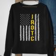 Jrotc United States Rotc Junior Cadet Jrotc American Flag Sweatshirt Gifts for Old Women