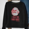 Karl Marx Marxism Communism Socialism Philosophy Sweatshirt Geschenke für alte Frauen