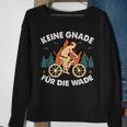 Keine Gnade Für Die Wade Bicycle Mountain Bike Road Bike Mtb Sweatshirt Geschenke für alte Frauen