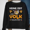 Keine Zeit, Mein Volk Braucht Mich Biene Schwarzes Sweatshirt Geschenke für alte Frauen