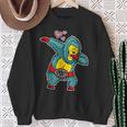 Kemonito Dabbing Mexican Luchador Mexicano Meme Sweatshirt Gifts for Old Women