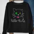 Keta Baller Cat For Hardtekk Schranz Techno Dance Sweatshirt Geschenke für alte Frauen